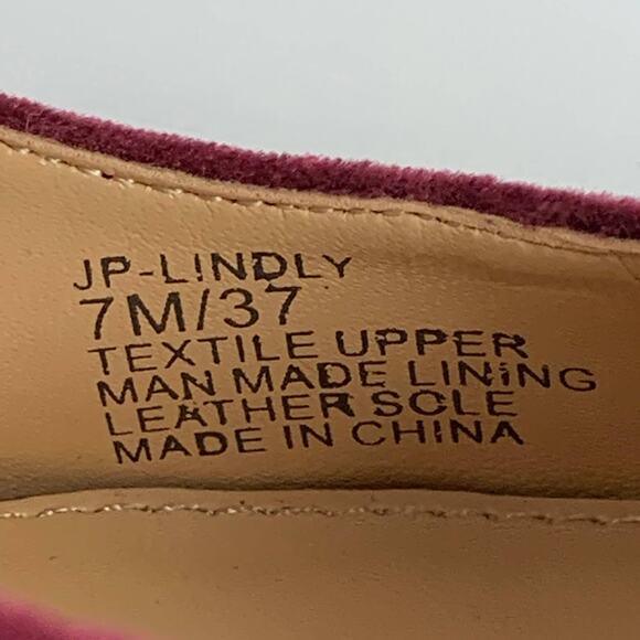 Jessica Simpson Heels Lindly Velvet Bloc - Picture 3 of 9